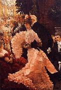 James Tissot A Woman of Ambition (Political Woman) also known as The Reception china oil painting reproduction